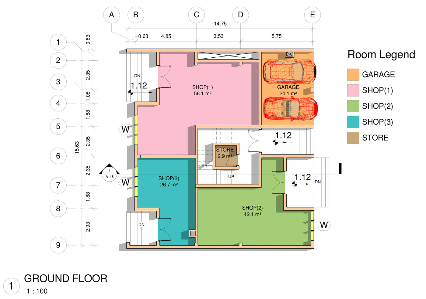 Apartment Building in Revit by Yaseen Rajpurkar at Coroflot.com