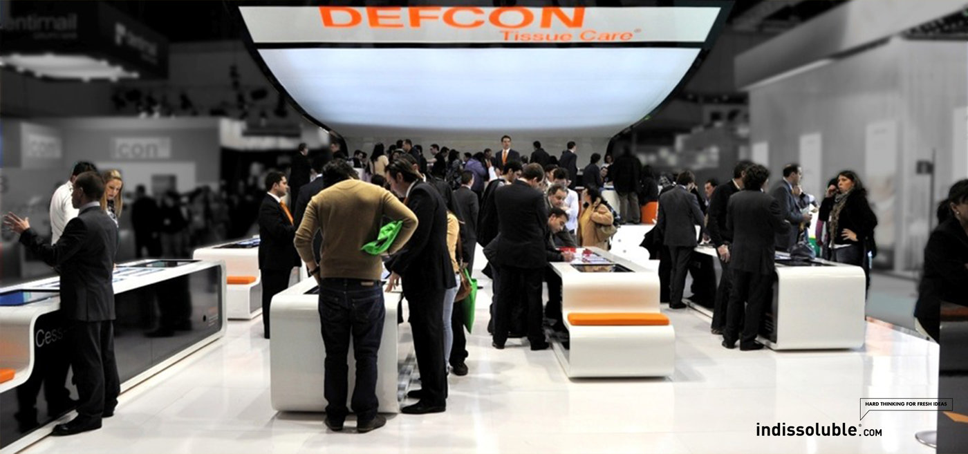 DEFCON Tissue Care Stand for Impladent. EXPODENTAL 2010 (Madrid) by