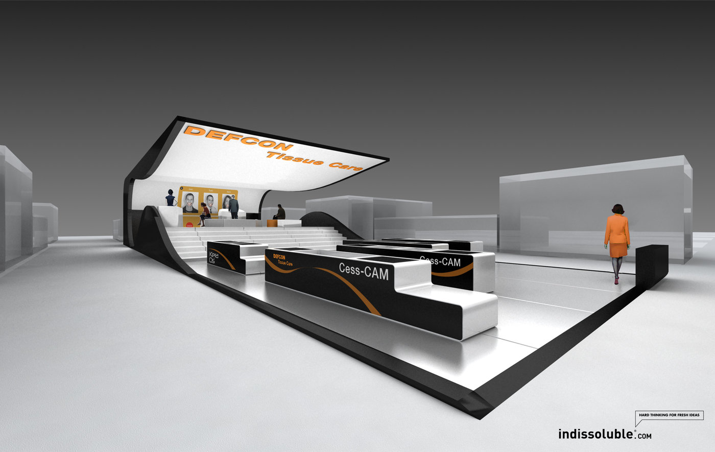 DEFCON Tissue Care Stand for Impladent. EXPODENTAL 2010 (Madrid) by