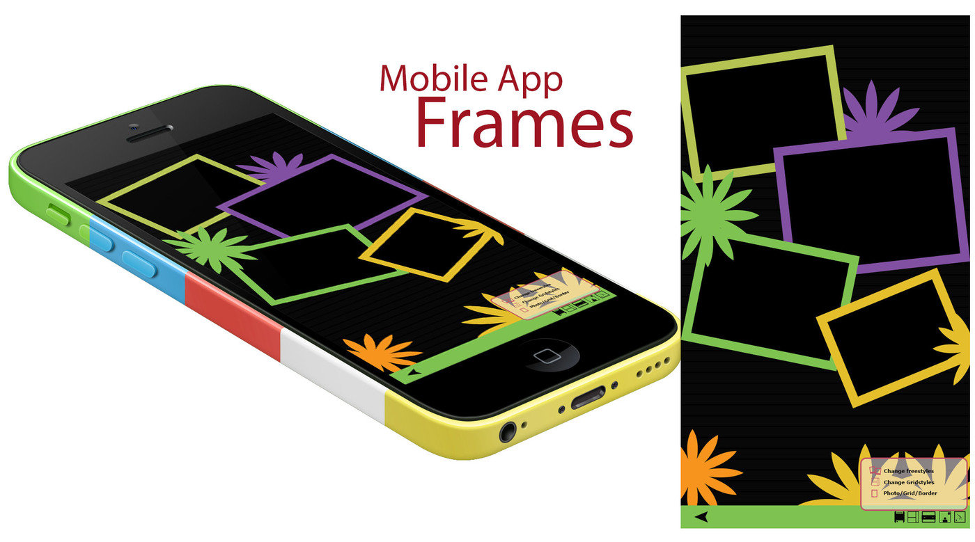 An upload by Rashmi Arora on Coroflot to the project Mobile frames