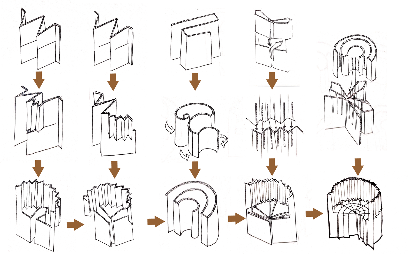 Cardboard Chair Project by Xueting Zhang at