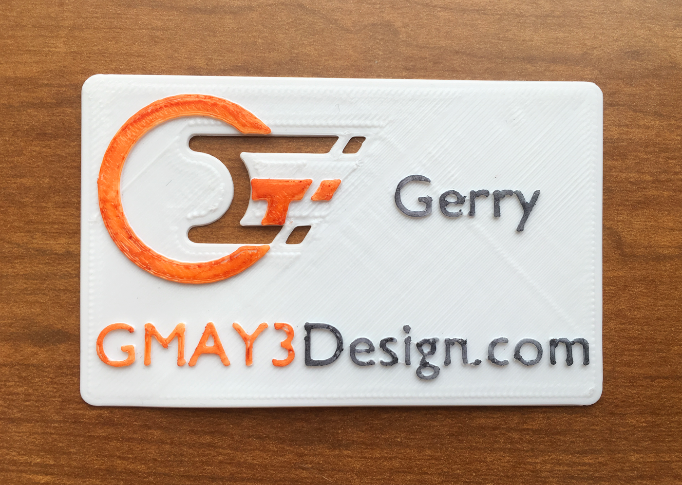 3D Printed Business Card By Gerry Mayer III At Coroflot
