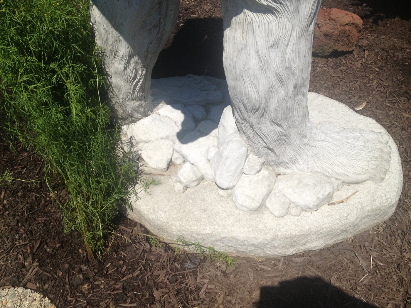 Bigfoot Statue by Robert Jack at