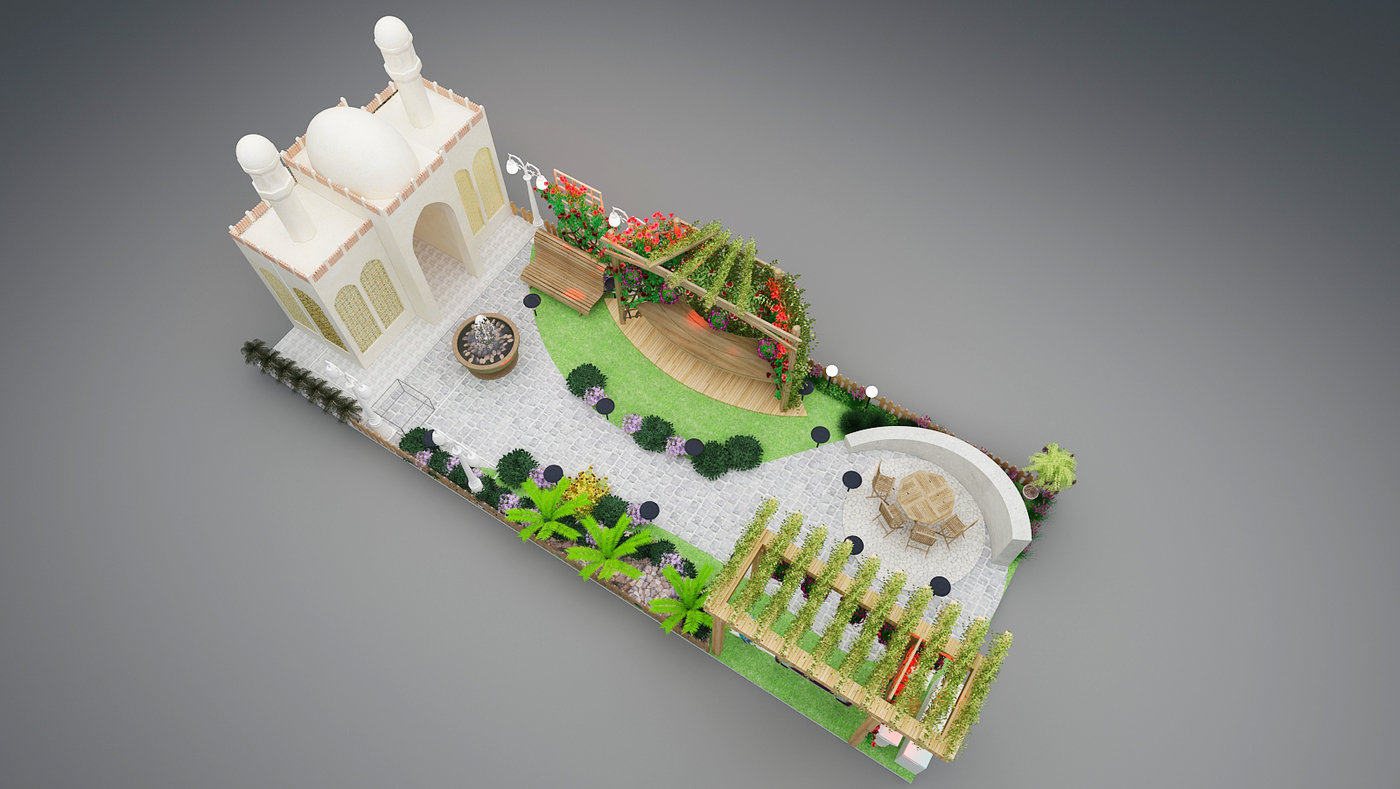 Bahrain Garden Show by Bhoomika Kapoor at