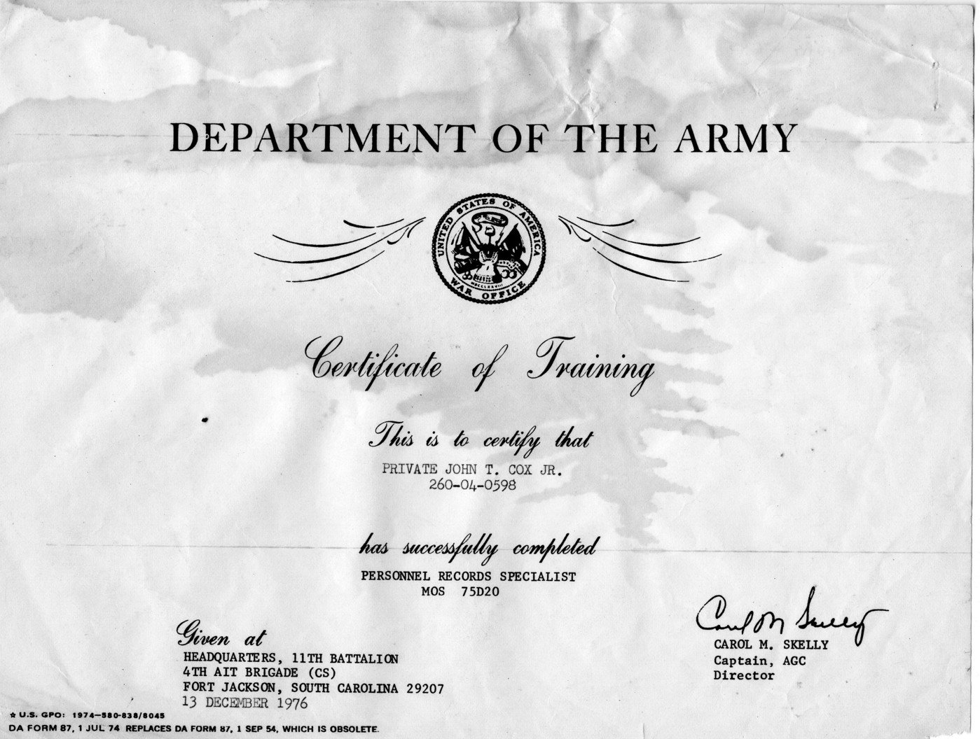 Training certificates/ Diplomas by John T. Cox at Coroflot.com training-certificates-diplomas-by-john-t-cox-at-coroflot-com