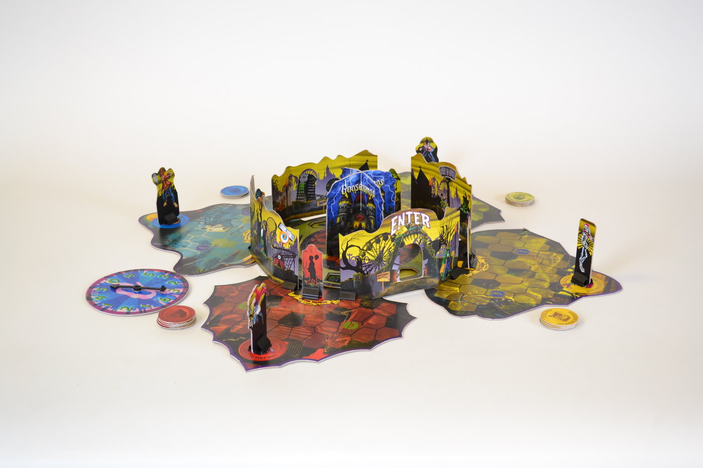 Goosebumps Welcome To Horrorland Boardgame By Nathan Tommer At Coroflot