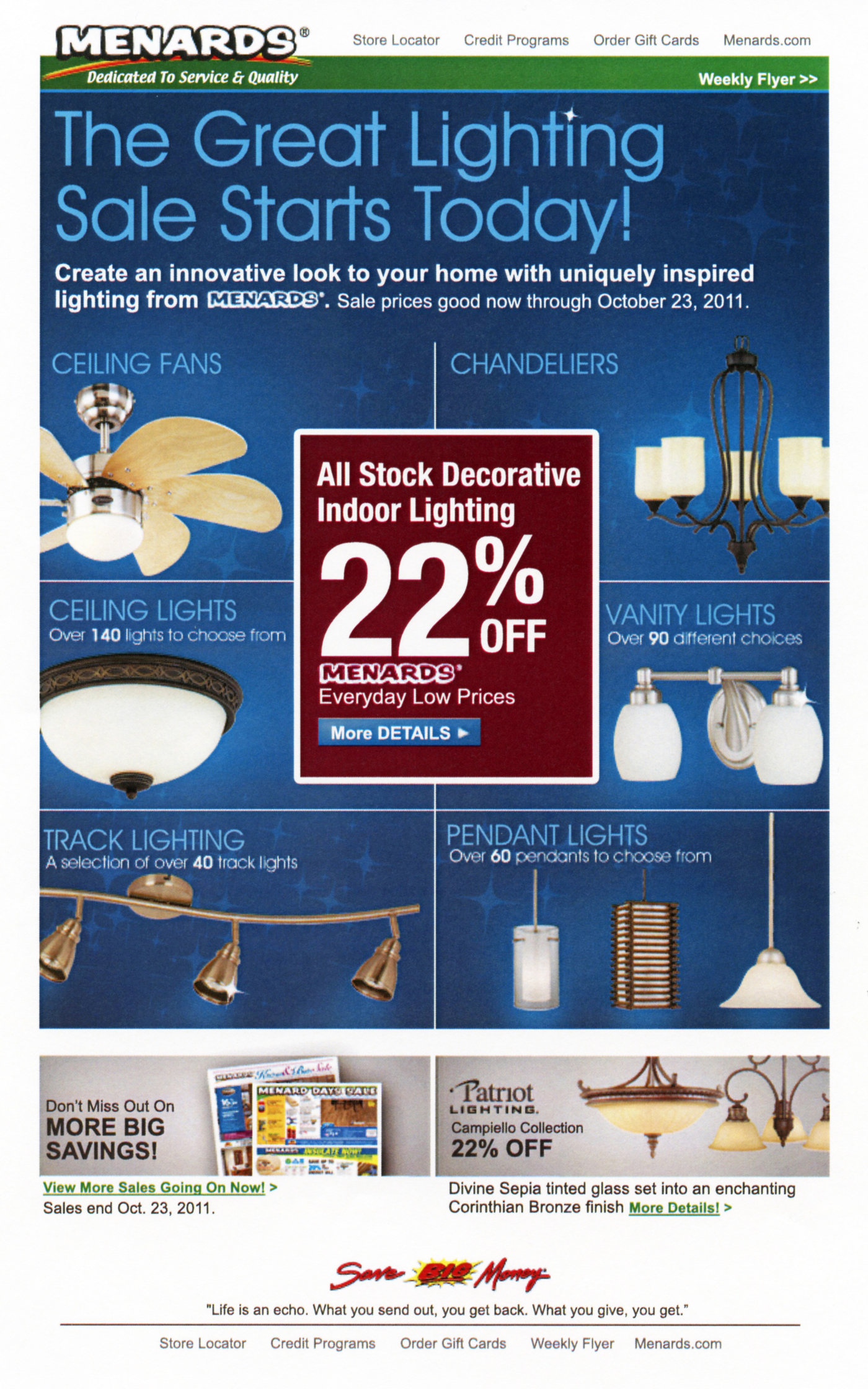 Emails (Menards) by Lisa Schwennsen at