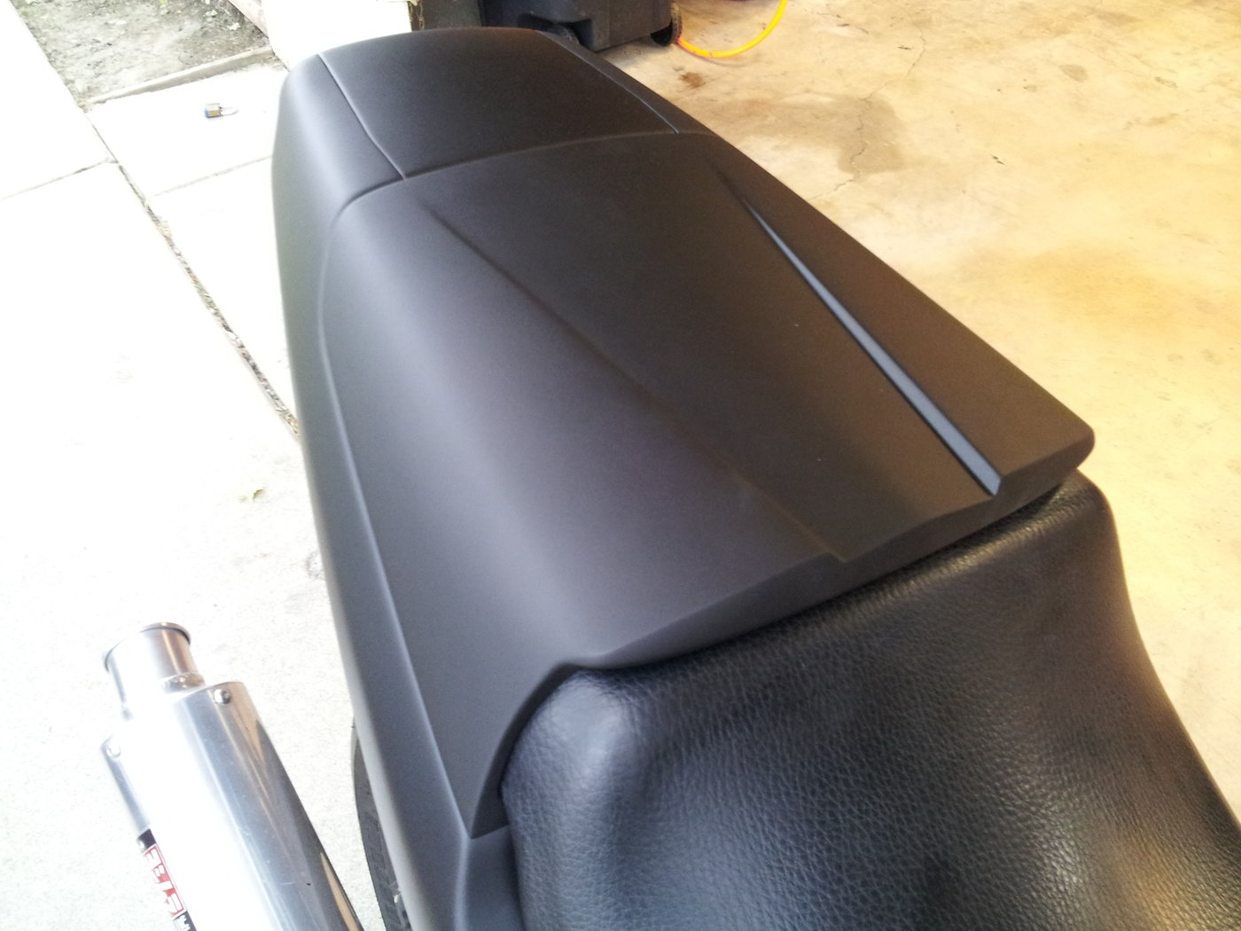 Fiberglass Seat Cowl Design/ Build by Chad Compton at