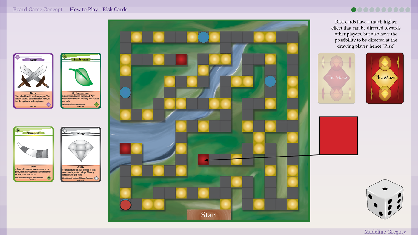 Board Game Concept by Madeline Gregory at Coroflot.com