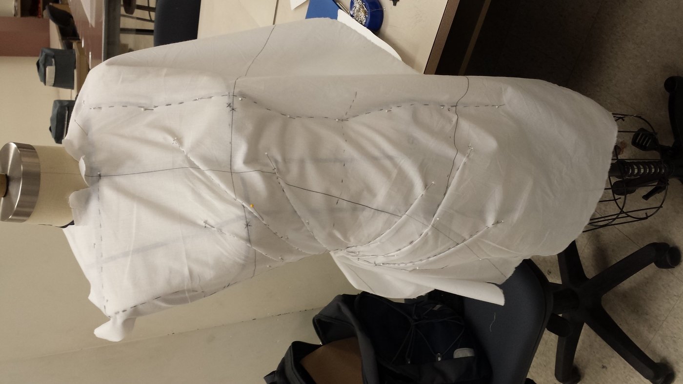 Draping and Pattern Drafting Course Work by Christopher Greene at