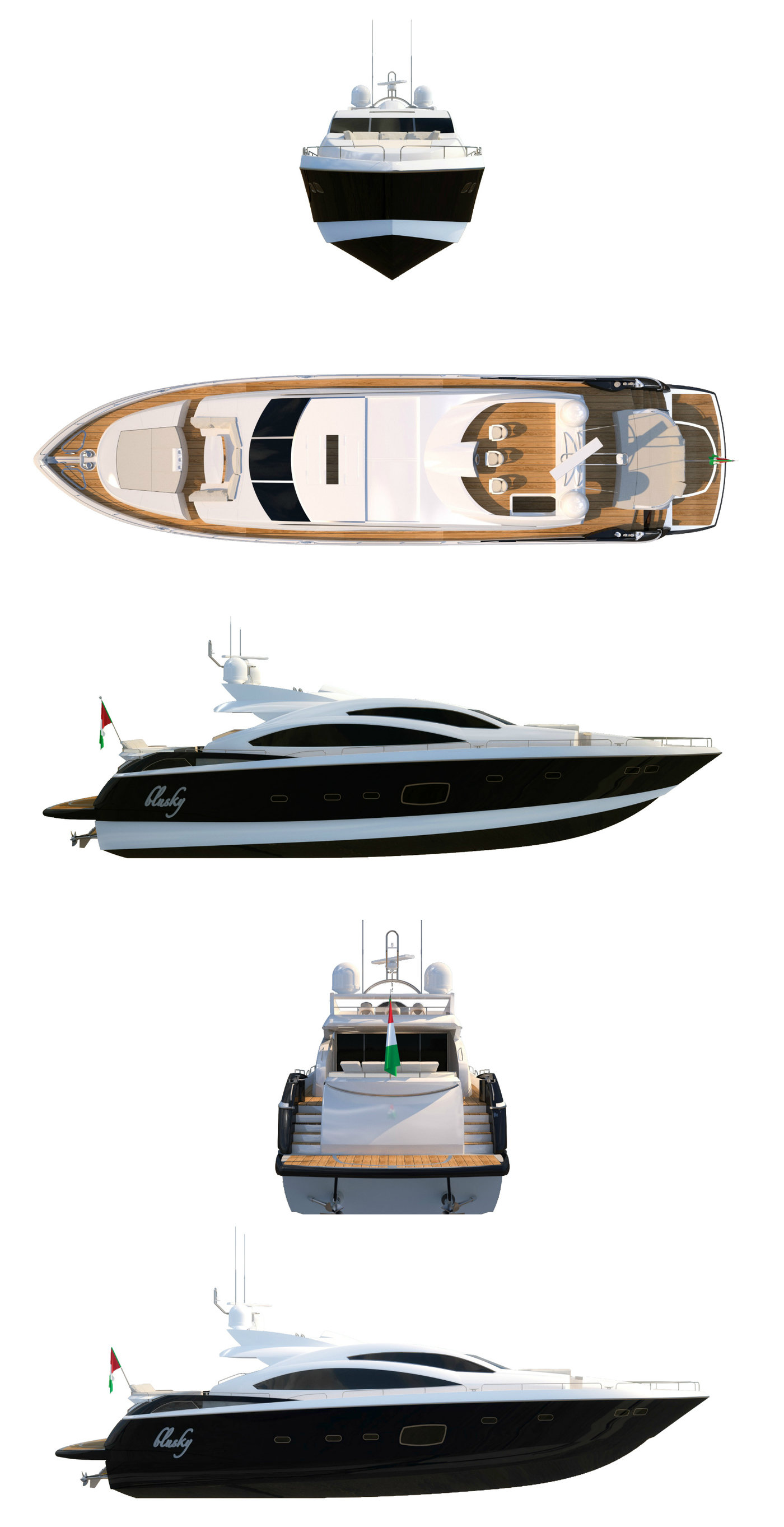 modelingrendering yacht by Roberto Morelli at