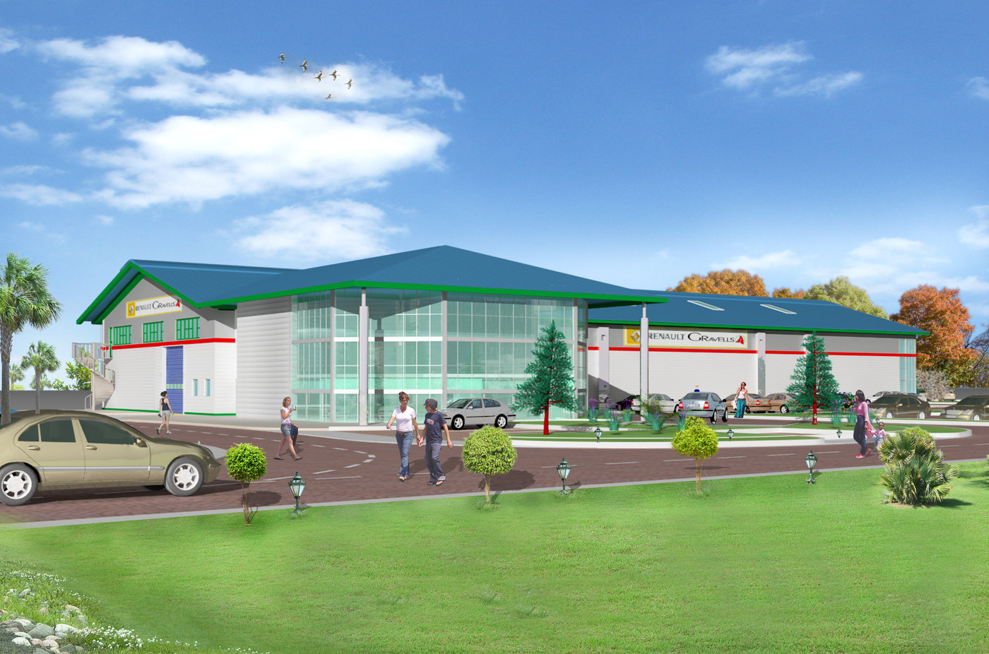 Car dealership 2 by Gareth Owen at