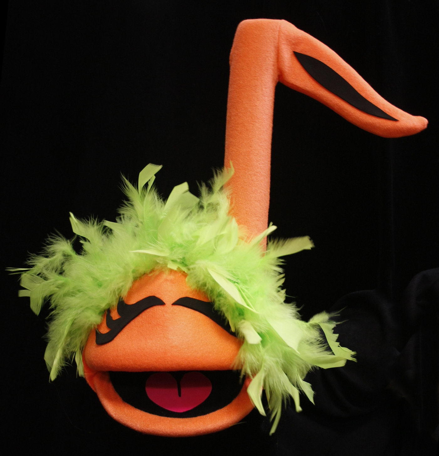 Puppet Note Music UV Musical Note Puppets by Creative Productions Puppets at Coroflot.com