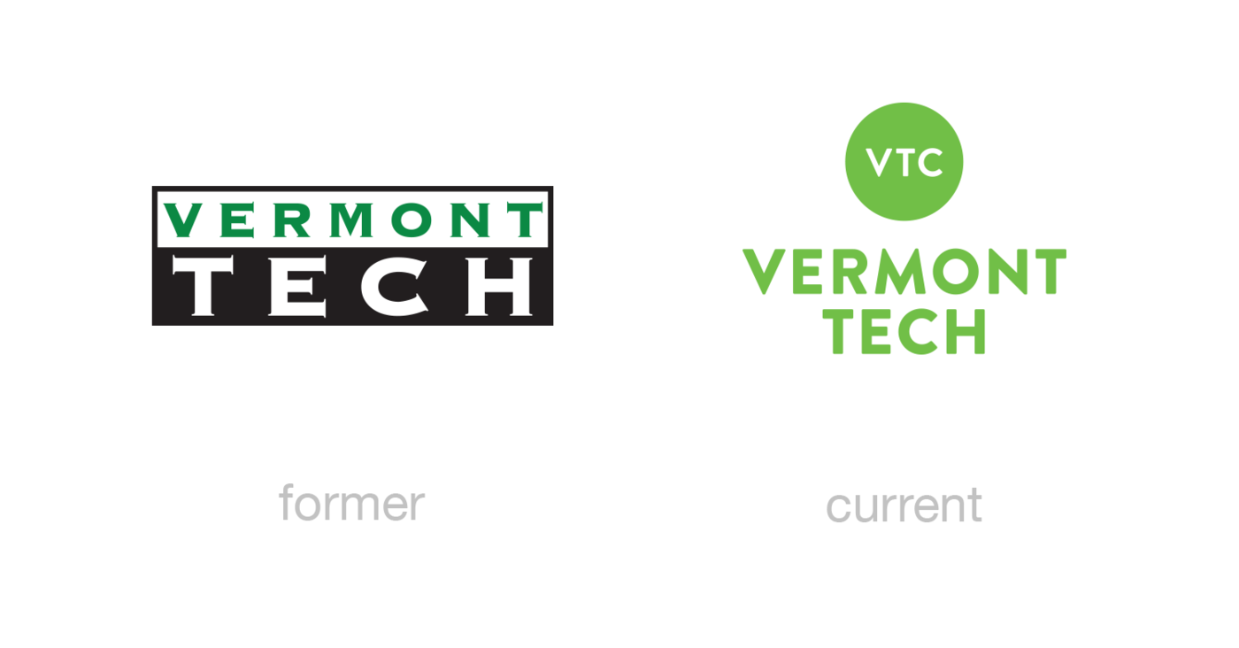 Vermont Tech Rebrand by Kyle Prough at