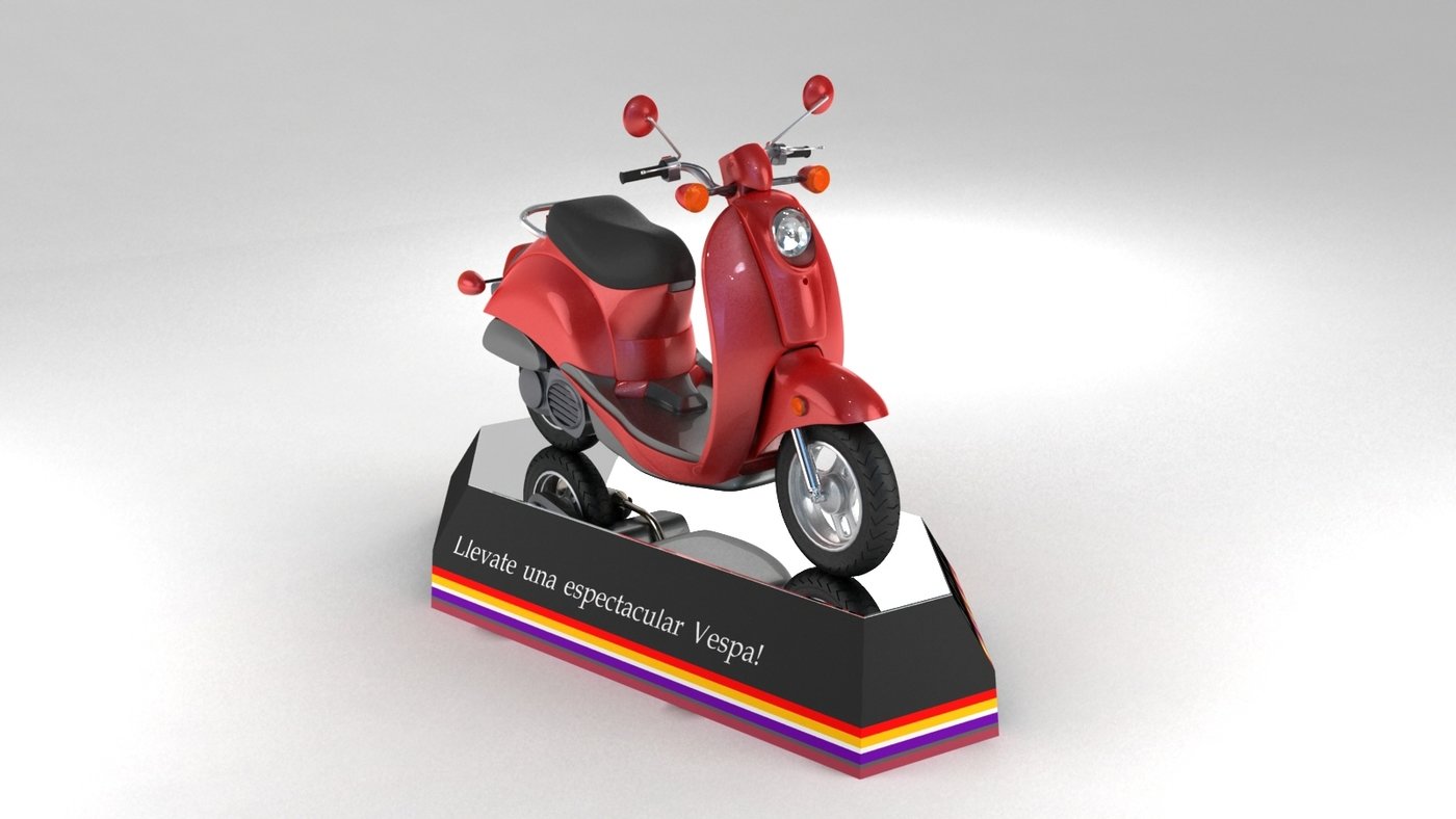 Stand Vespa Ripley by Felipe Goknock at Coroflot.com