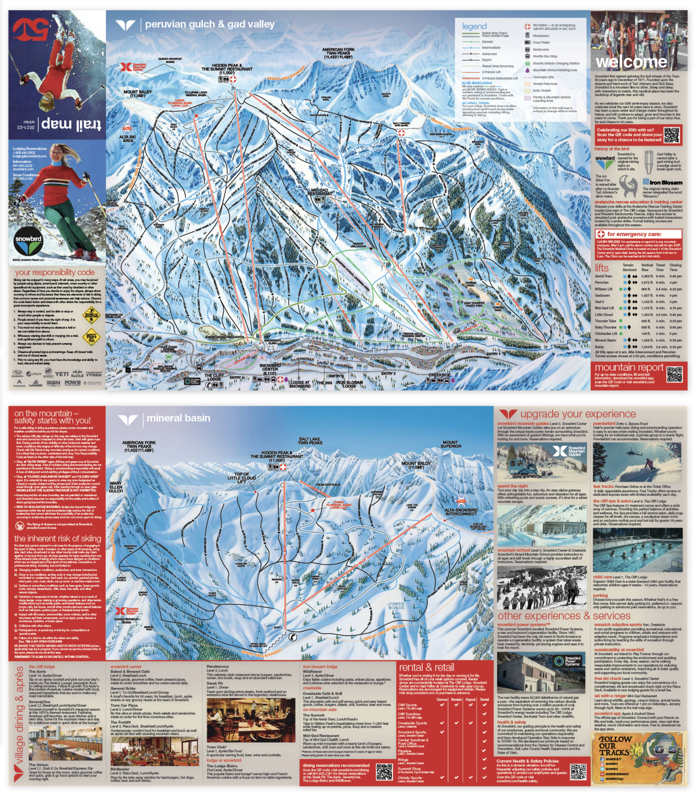 Snowbird Summer Trail Map Snowbird Trail Maps By Kelli Mcewan At Coroflot.com