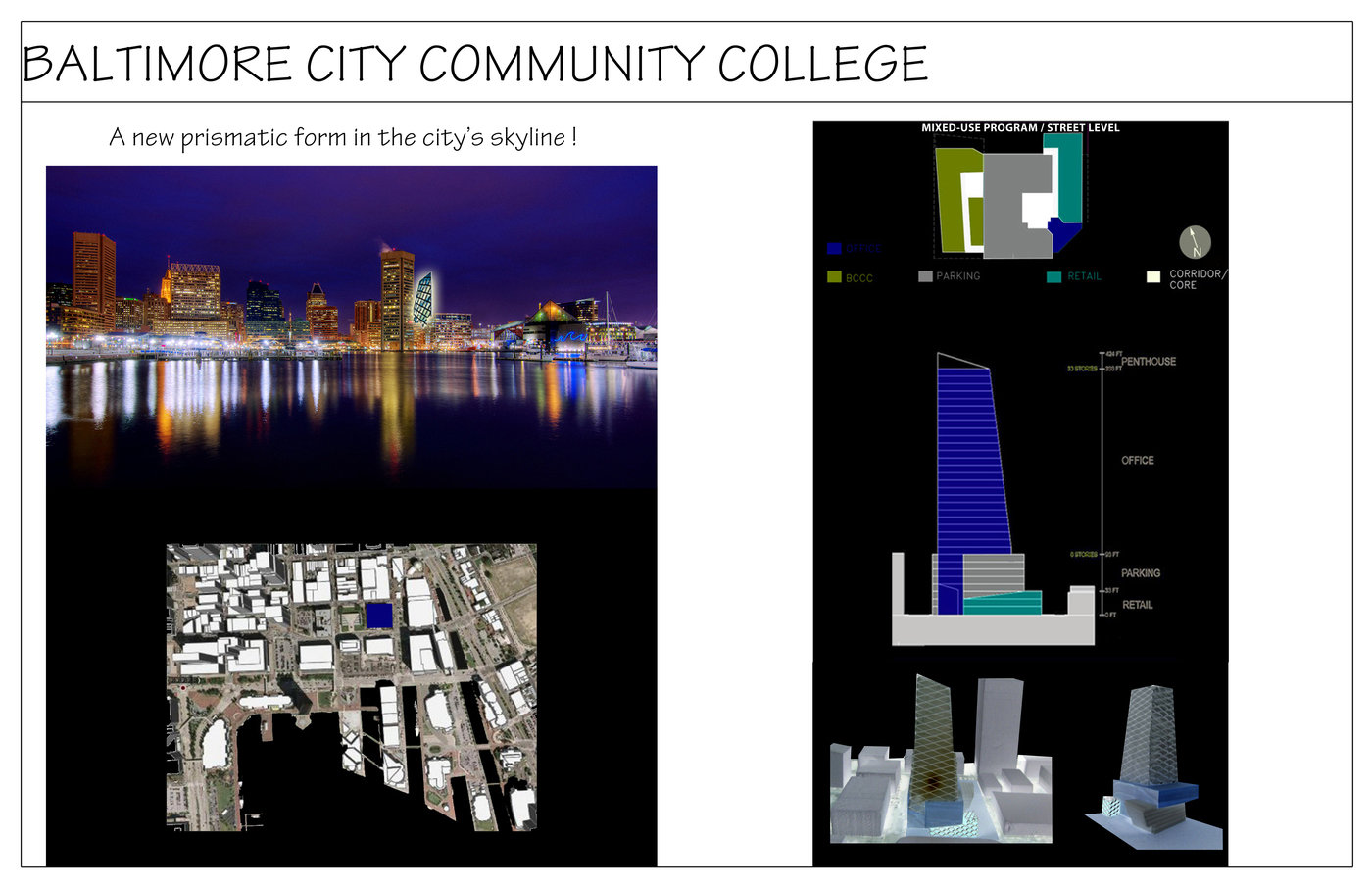 BALTIMORE CITY COMMUNITY COLLEGE by CARL J. KNIGHT, Assoc. AIA at