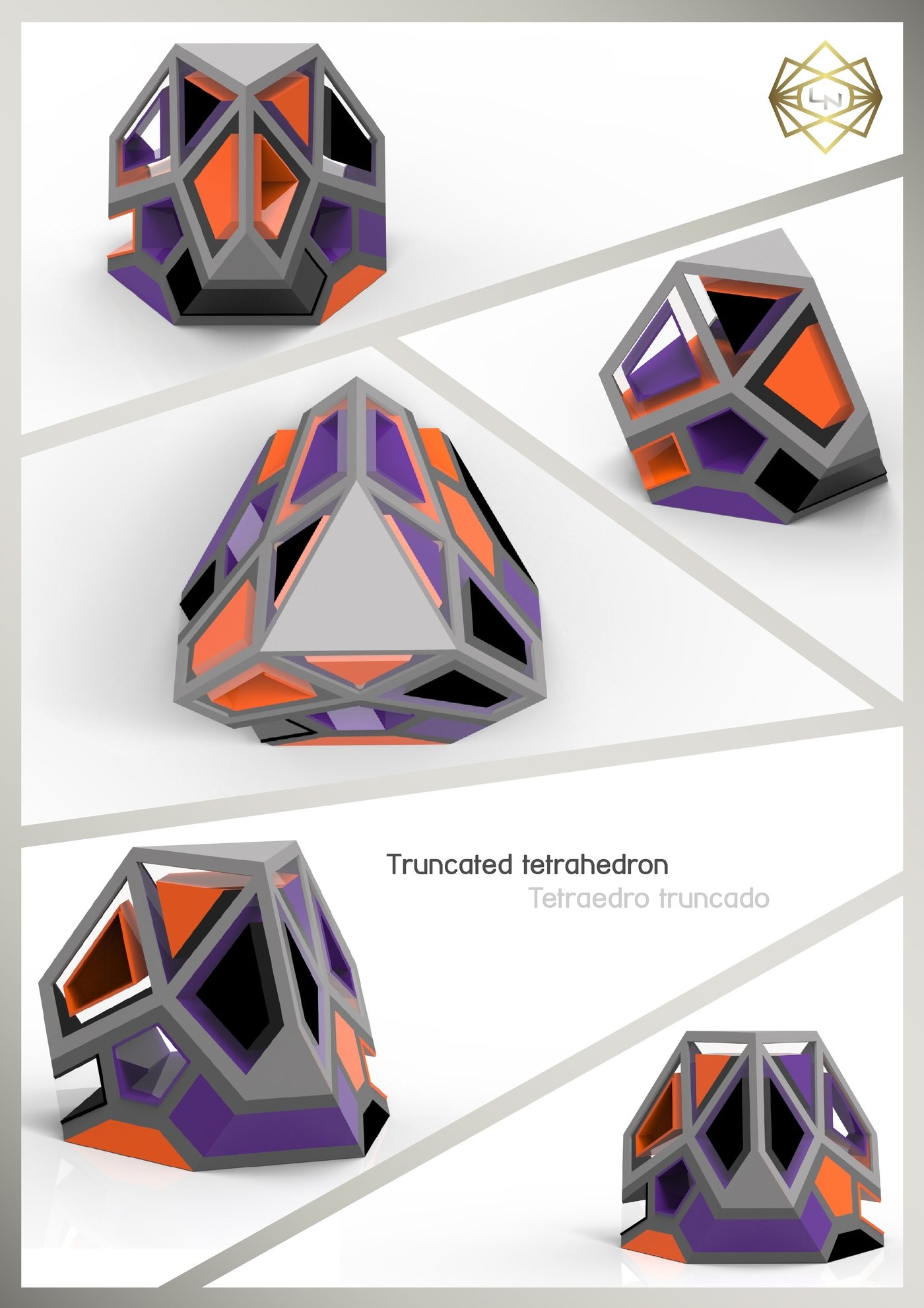 Truncated Tetrahedron by Luisa Fernanda Nieto Jaramillo at