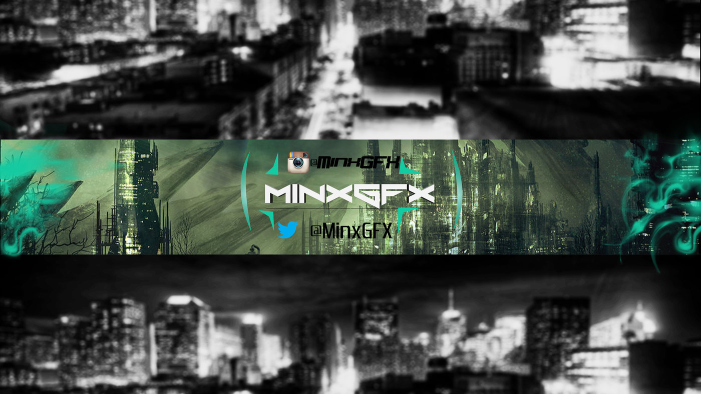 My New Youtube Banner By Minx Gfx At Coroflot Com