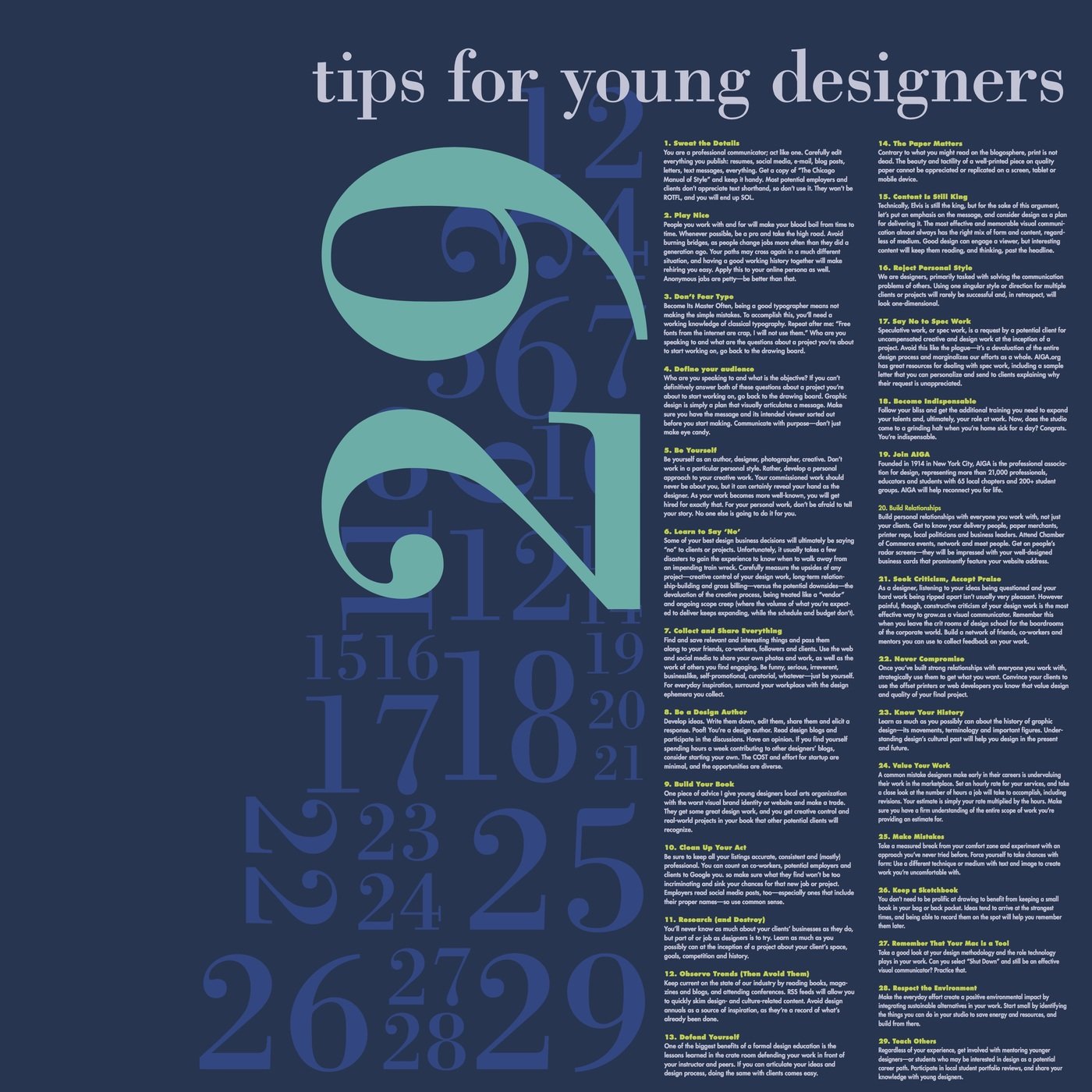 Typographic List Design Typography by Alexandra Muñoz at Coroflot.com