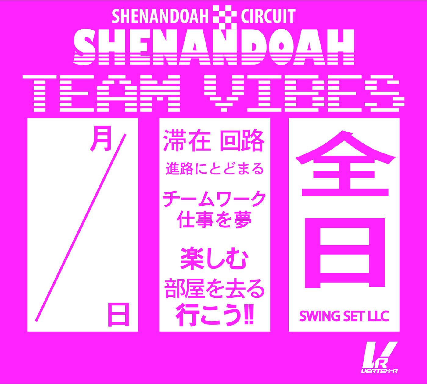 shenandoah swing set