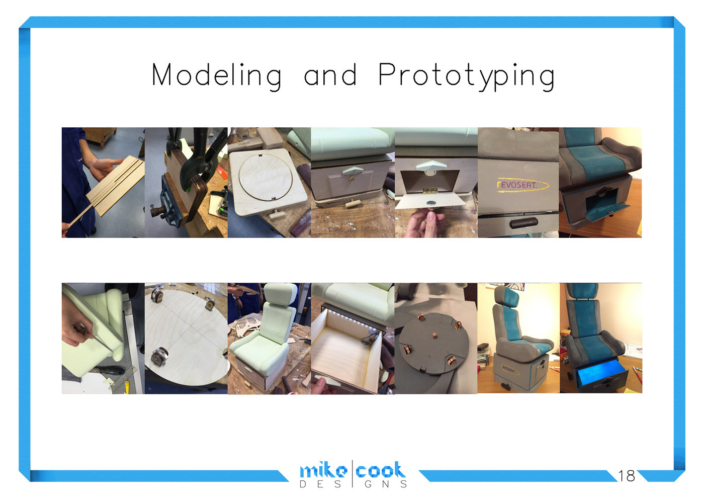 An upload by Michael Cook on Coroflot to the project Mike Cook Designs