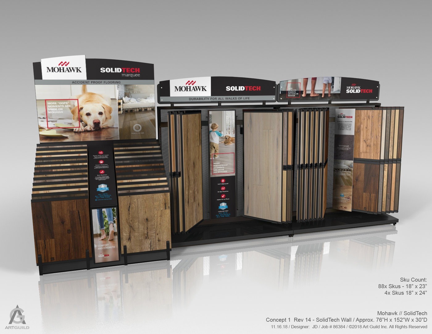 Pergo Flooring Retail System by Jacob Donadee at Coroflot.com