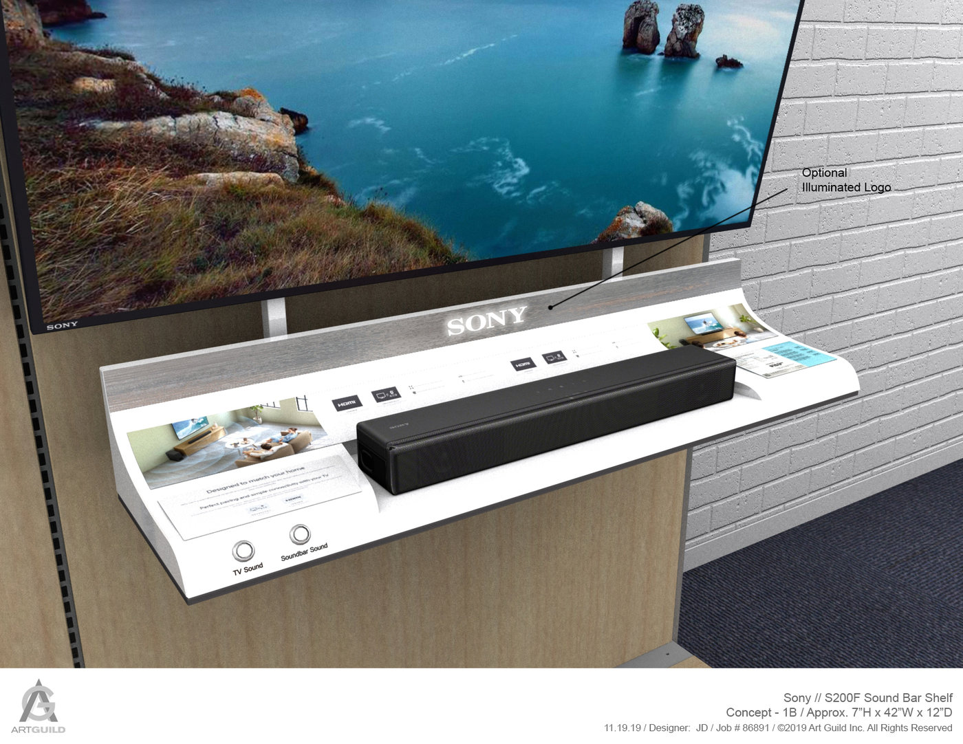 Sony SoundBar Add by Jacob Donadee at Coroflot.com