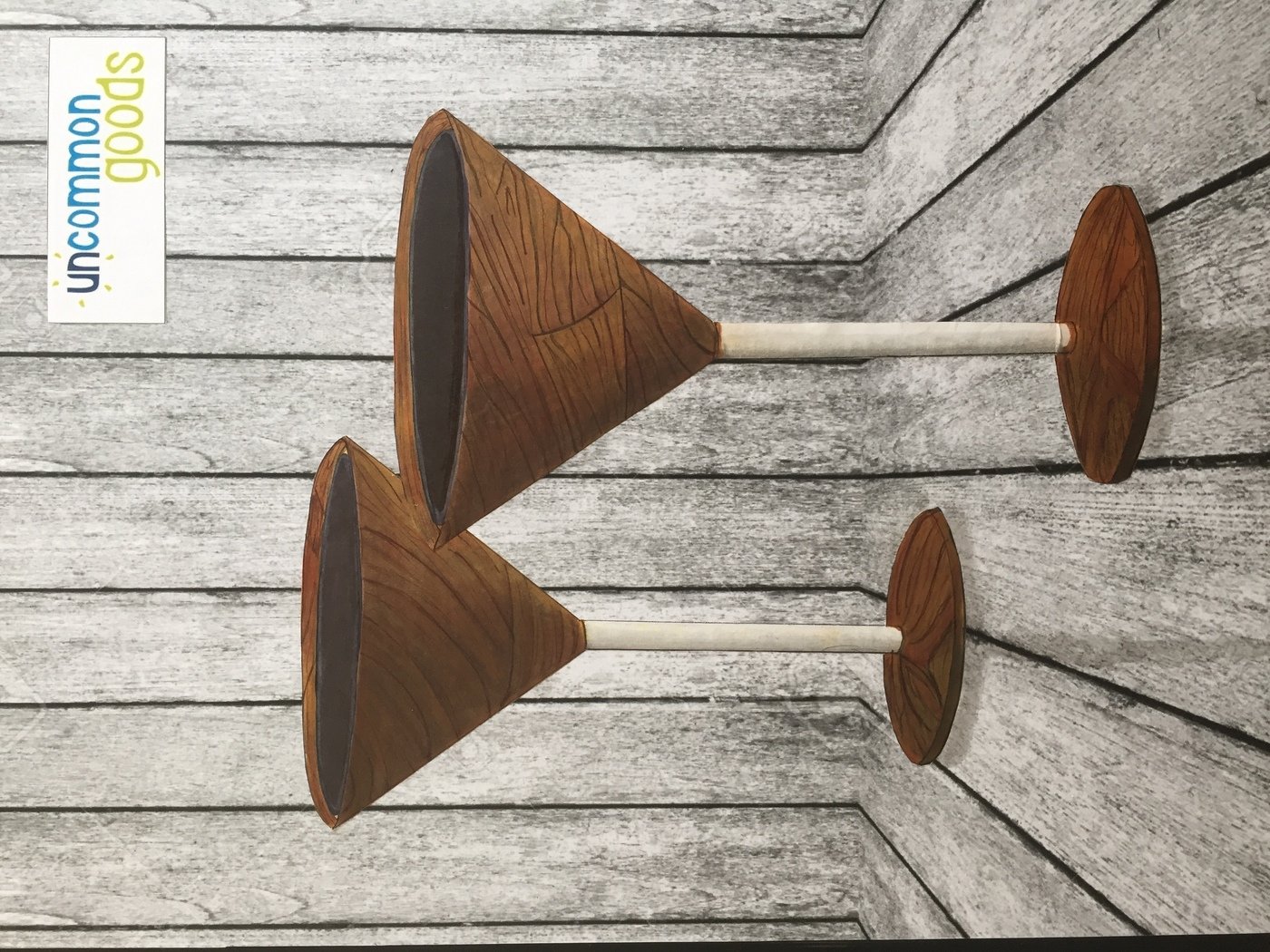 Wooden Martini Glasses Marker Rendering by Valerie Cheng Wean Ting at