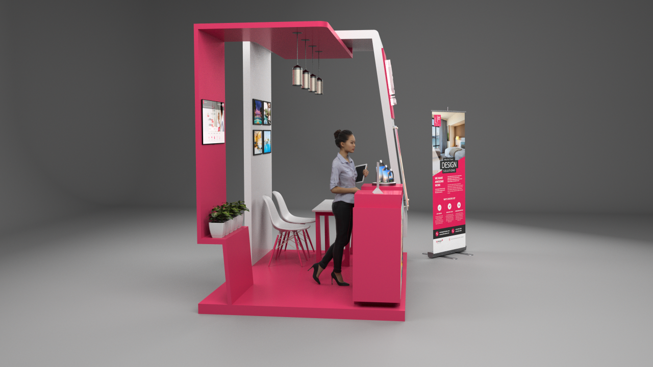 UPINNS - Activation Booth Design by Nguyên Nguyễn at Coroflot.com