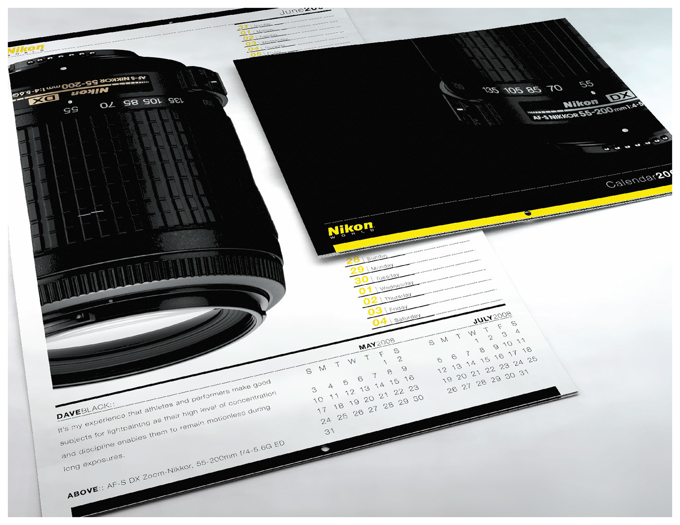 Nikon Calendar by Anthony C at