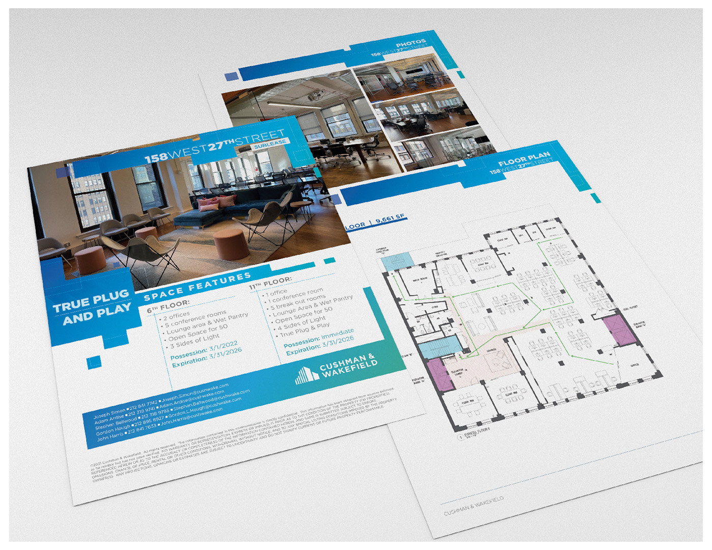 Cushman Wakefield sales flyer by Anthony C at Coroflot.com Cushman Wakefield sales flyer by Anthony C at Coroflot.com