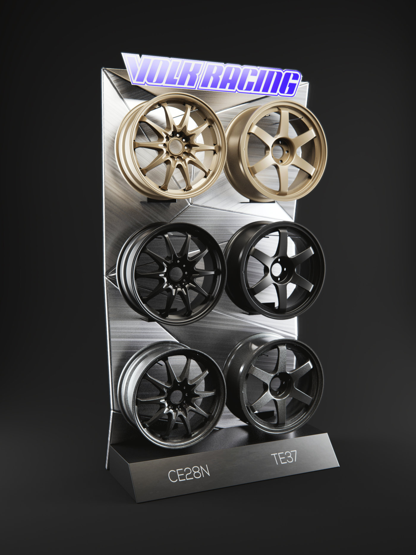 Wheel Display by Todd Rushing at