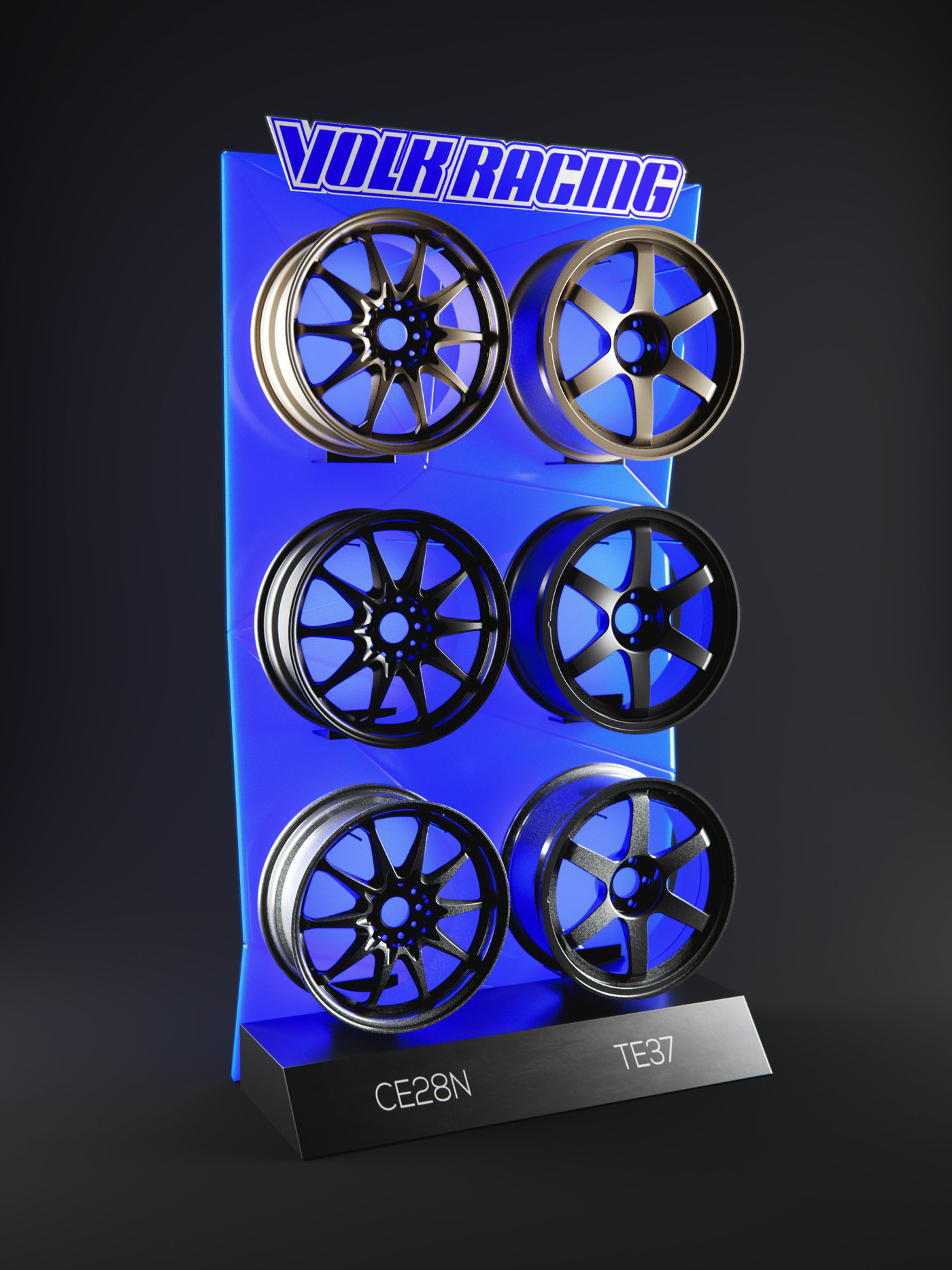 Wheel Display by Todd Rushing at