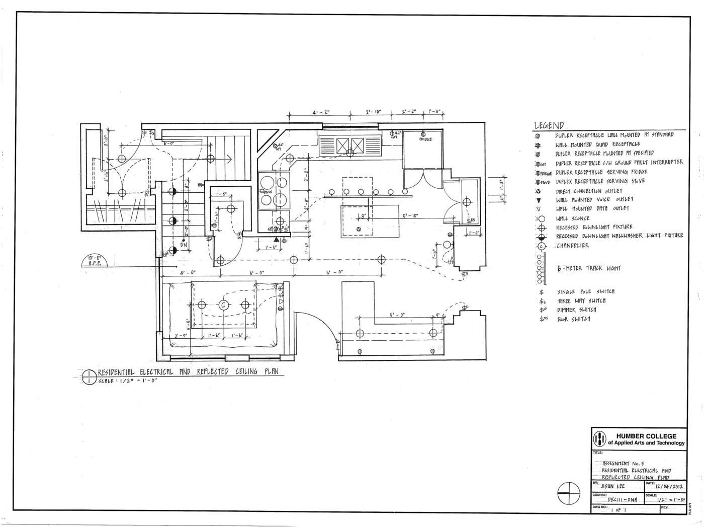 Hand Drafting by JISUN LEE at