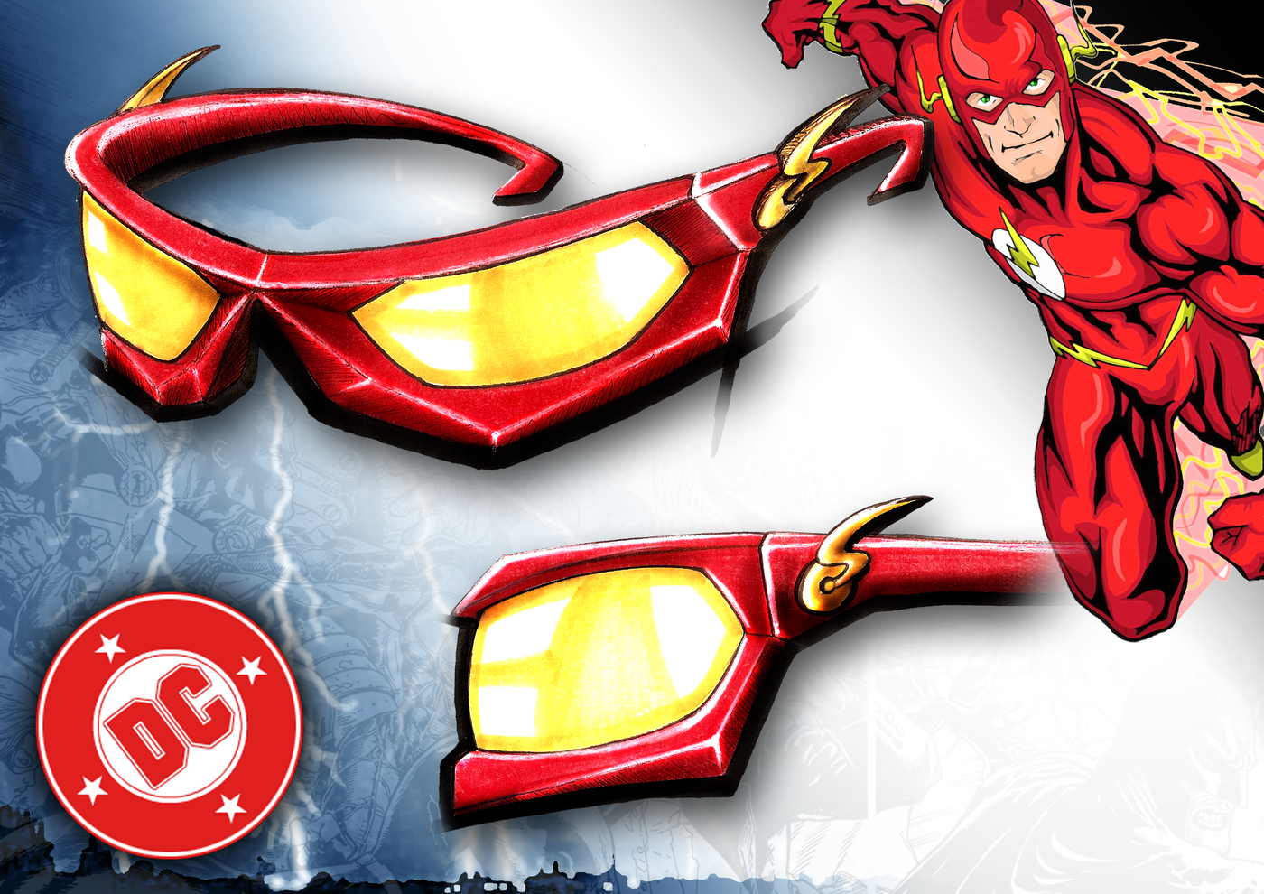 Eyewear DC Comics (2010) by Sebastián Bruno Aulicio at