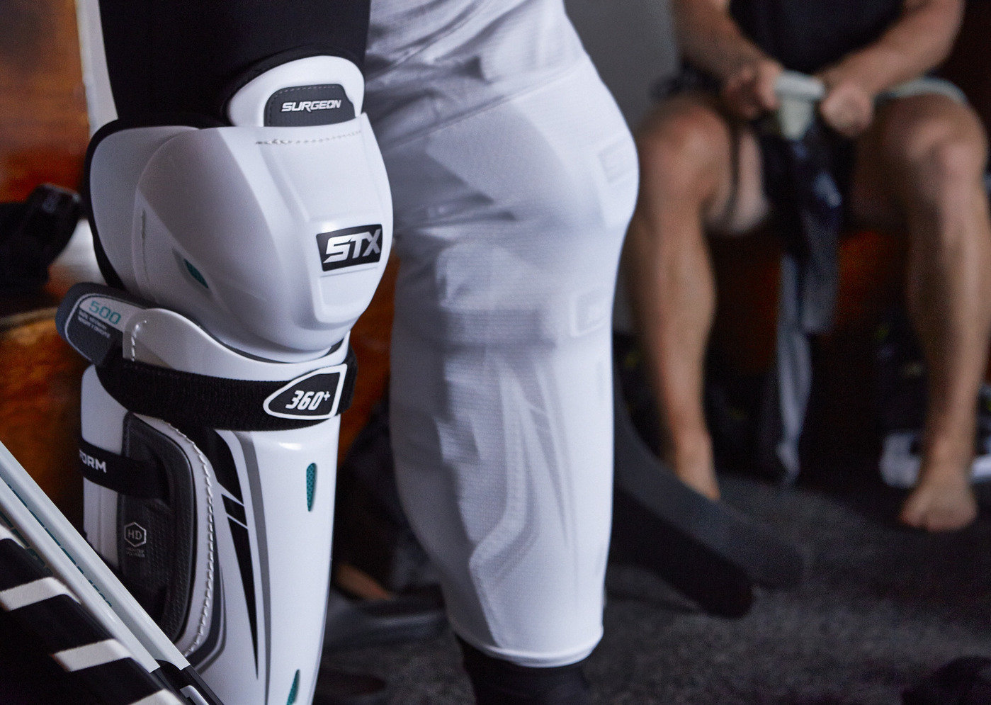 STX Surgeon 500 Ice Hockey Shin Guards by Michael Cox at