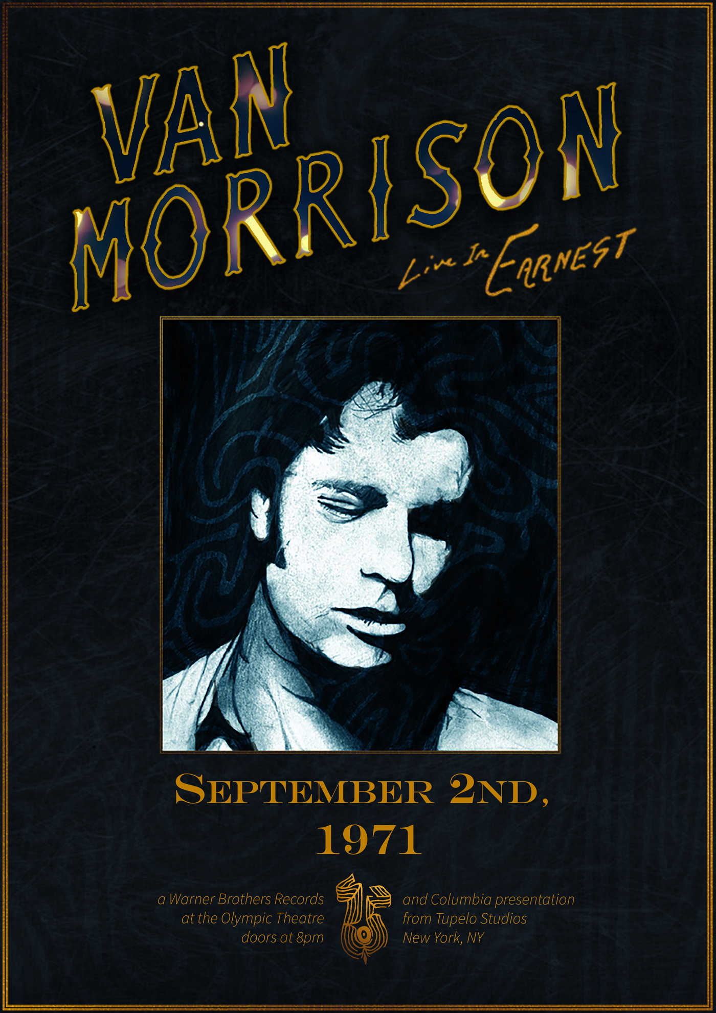 Van Morrison Poster by Delaney Rea at Coroflot.com