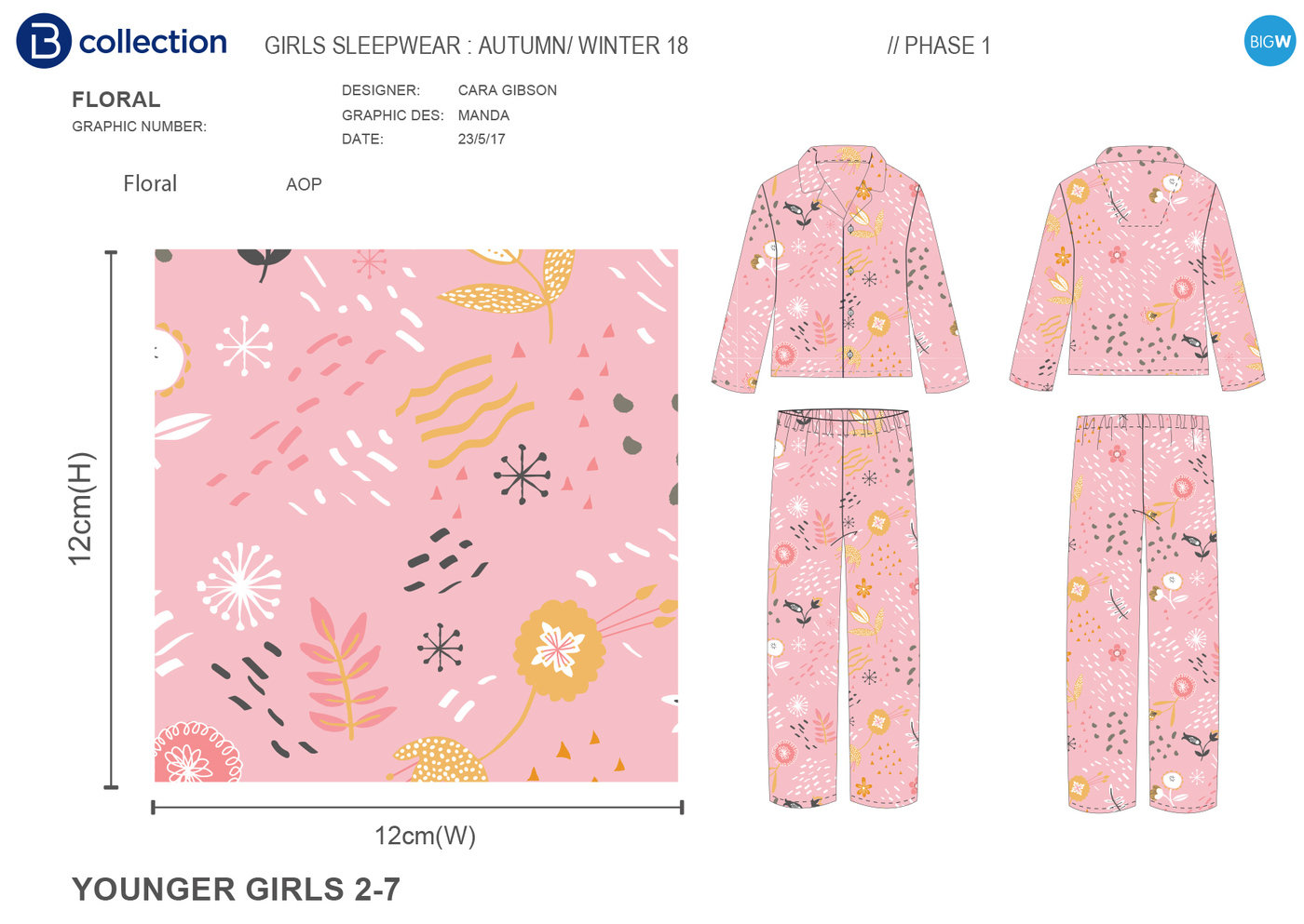 Winter Pyjamas Big W by Manda Epton at