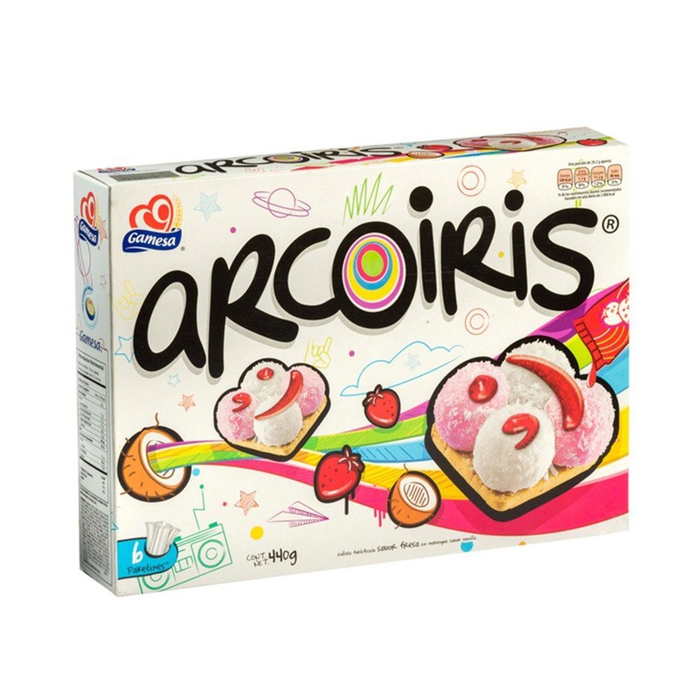 Gamesa Cookies with marshmallow packaging redesign by Andrea Vivanco at