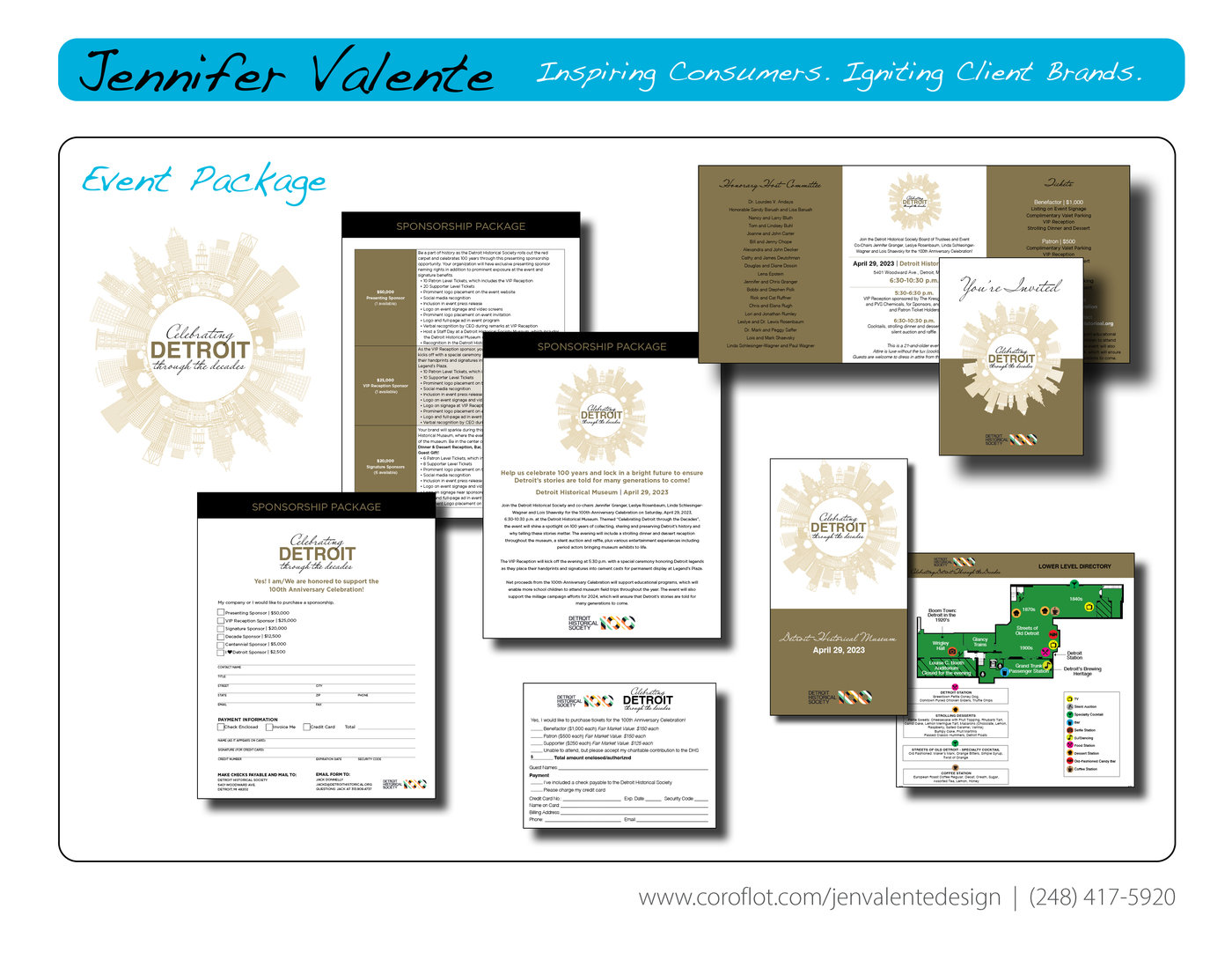 Event Package by Jen Valente at Coroflot.com