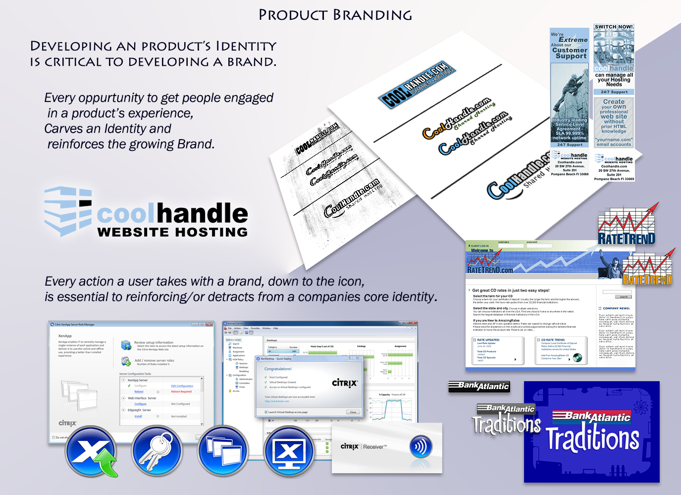 Brand Identity Development by Christopher Anthony at Coroflot.com