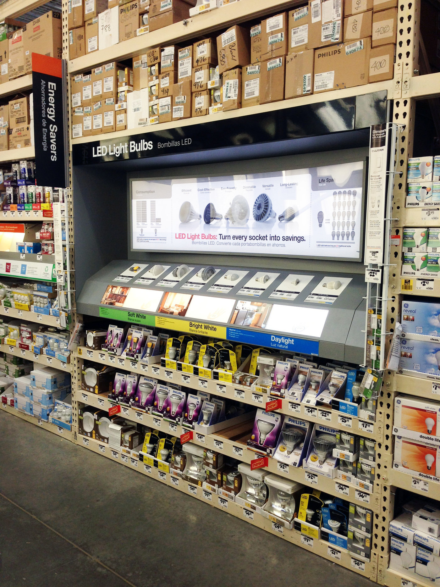 LED Display for The Home Depot by Allen Plaugh at