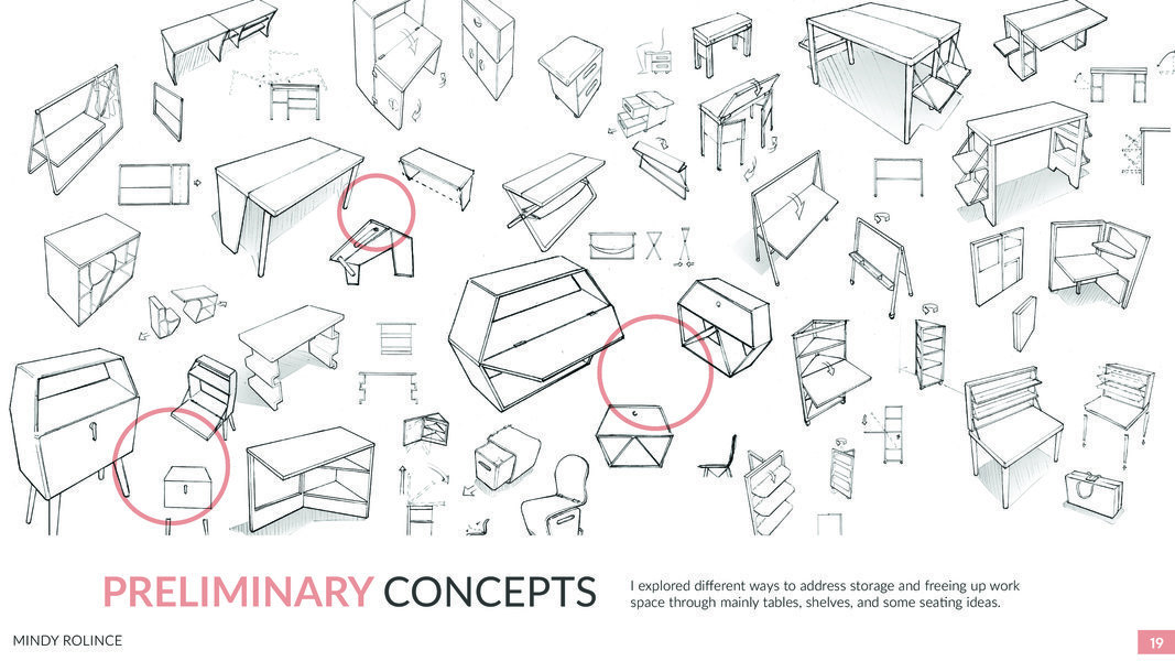 Furniture Concepts by Mindy Rolince at