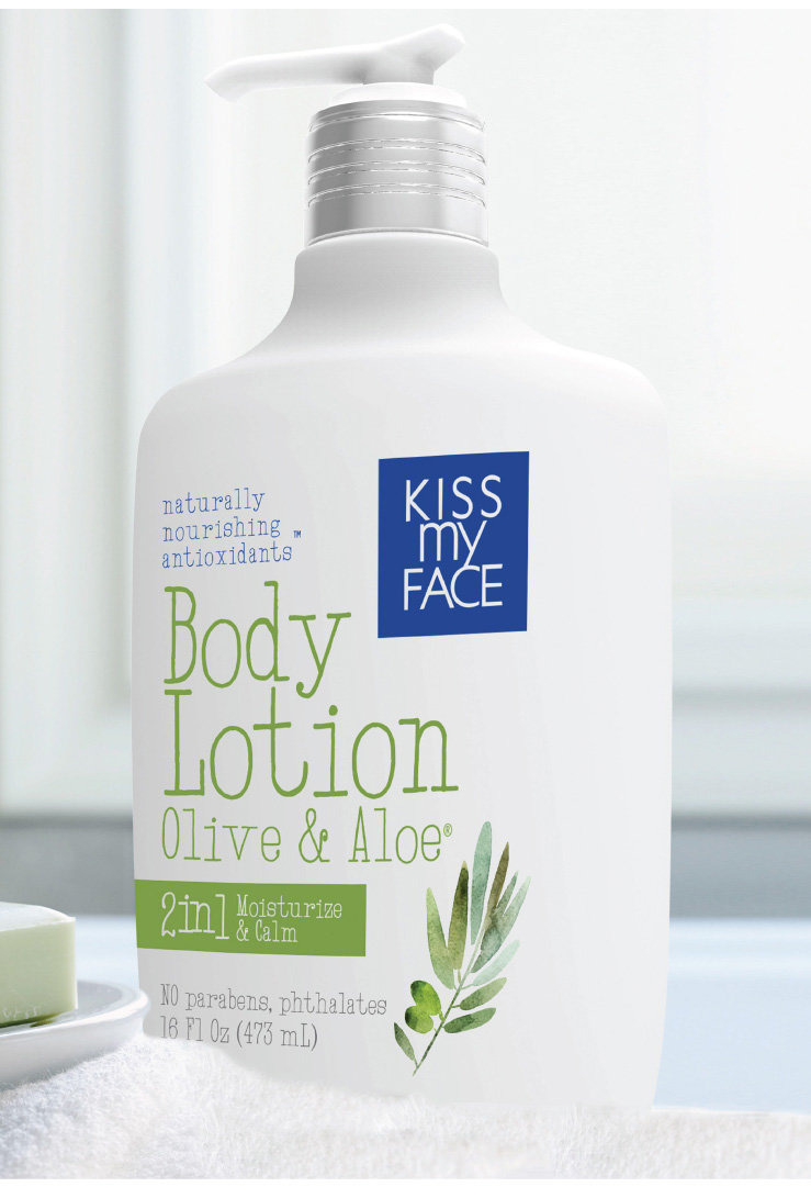 Kiss my Face Rebrand by stephen pannone at Coroflot.com