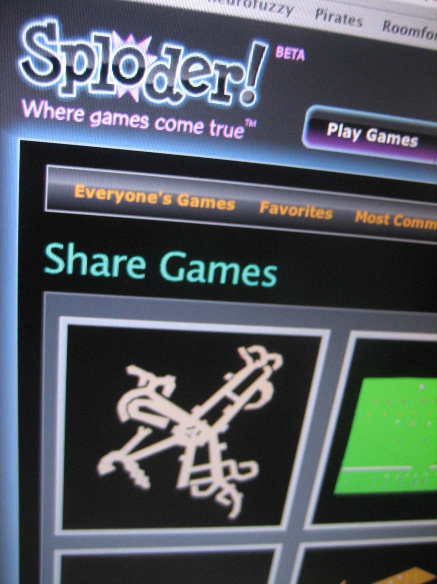 Sploder by Geoff Gaudreault at Coroflot.com