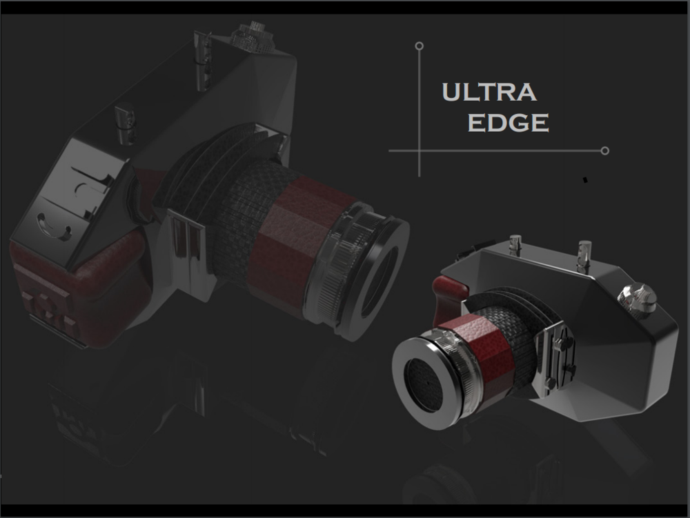 DSLR Camera Redesign by Jaclyn Cornwall at Coroflot.com