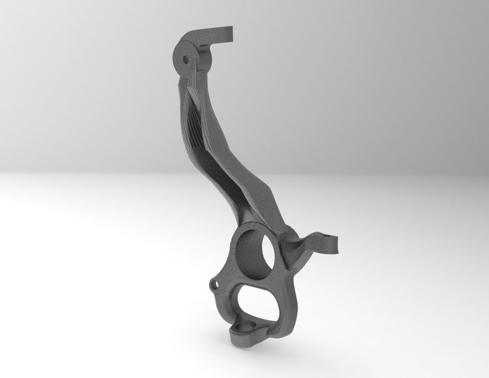 Ford Australia Suspension Knuckle CAD Geometry by Alan Scarth at