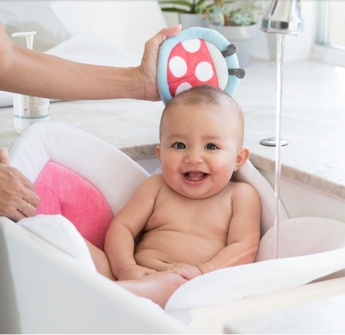 "Blooming Bath" Innovative Baby Products Bath Sink Inserts by Anna