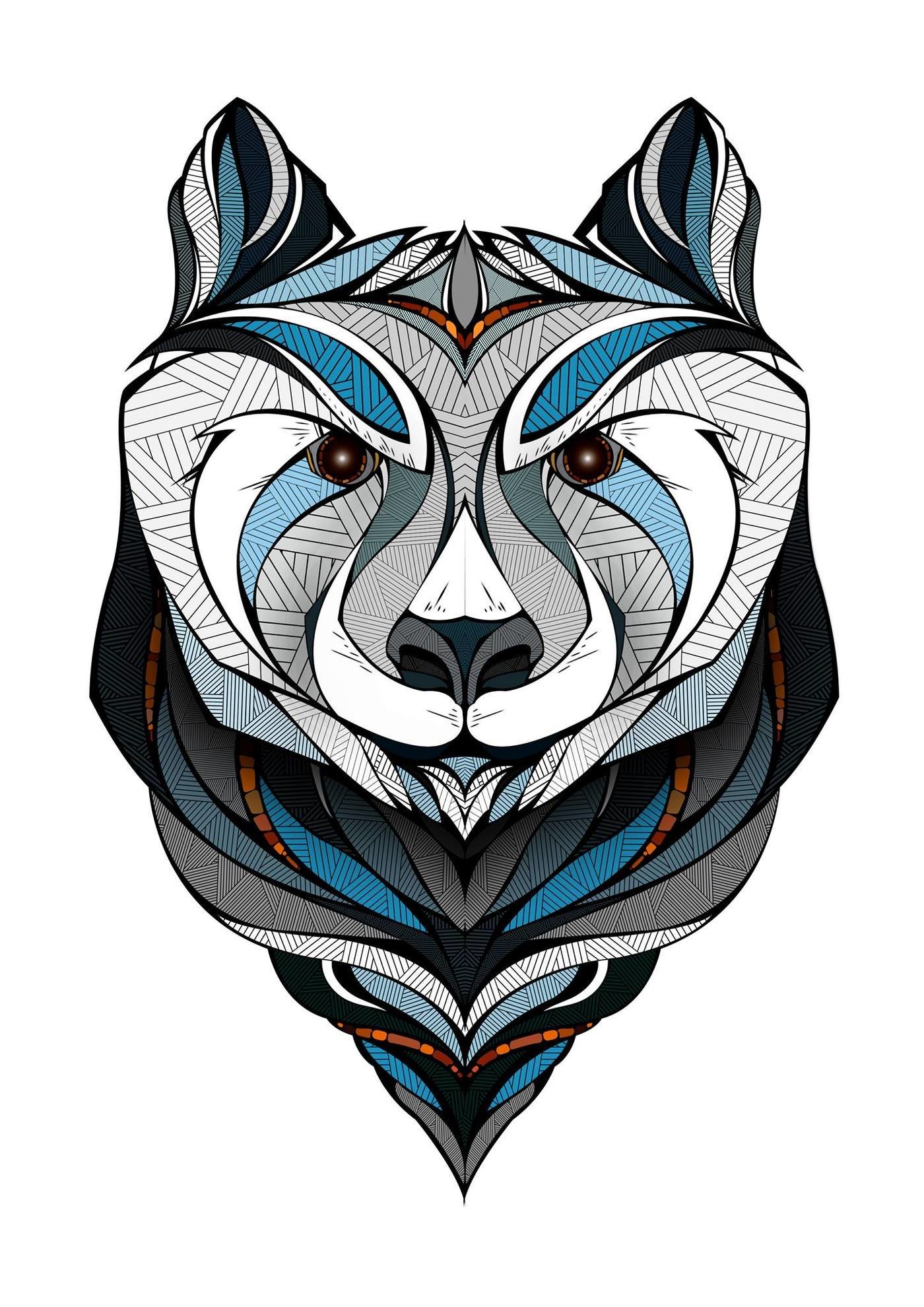 Abstract Animal Lines by Elliot Kirk at